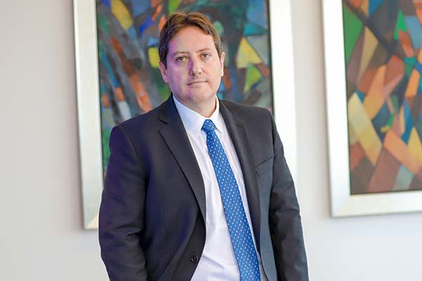 <p>El próximo CEO de AFP Capital, Renzo Vercelli. Foto: Julio Castro</p>