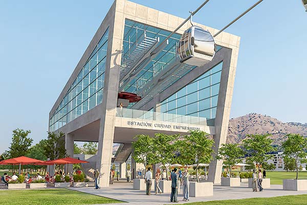 Corte Suprema da el vamos a demanda de inmobiliaria contra concesión de teleférico a Ciudad Empresarial