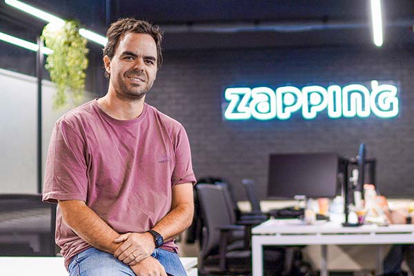<p>Gustavo Morandé, CEO y cofundador de Zapping.</p>