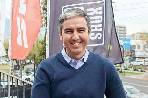 <p>Gerente general de MKR, Jaime Fuentes.</p>