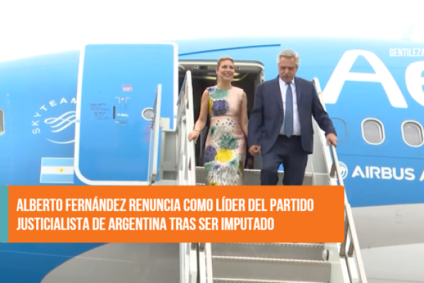 <p>Ahora en DF SUD | Alberto Fernández renuncia como líder del Partido Justicialista de Argentina tras ser imputado por supuesta agresión a su expareja</p>