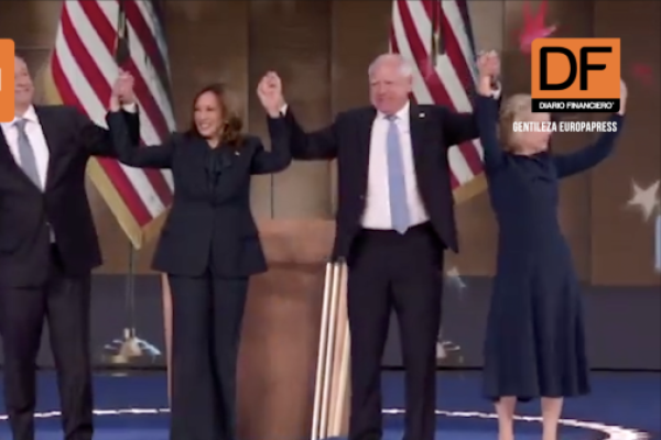 <p>Ahora en DF | Kamala Harris se convierte oficialmente la candidata demócrata a la Casa Blanca</p>