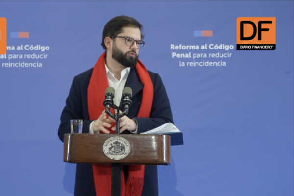 <p>Ahora en DF | Boric dice que pondrá “mano dura y firme contra los delincuentes” tras homicidios registrados en la RM: “No somos indiferentes”</p>
