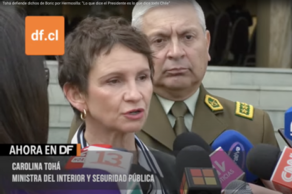 <p>Ahora en DF | Tohá defiende dichos de Boric por prisión preventiva de Hermosilla: “Lo que dice el Presidente es lo que dice todo Chile”</p>
