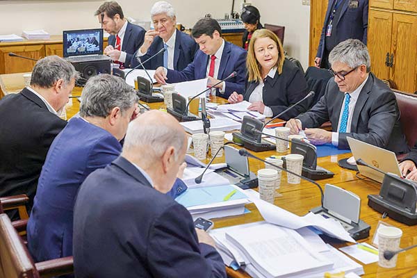 <p>Los cuestionamientos que planteó Etcheberry fueron acogidos por los senadores.</p>