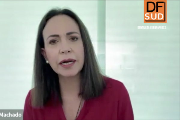 <p>Ahora en DF SUD | Venezuela: María Corina Machado insta a seguir aplicando "presión" sobre el gobierno de Nicolás Maduro</p>