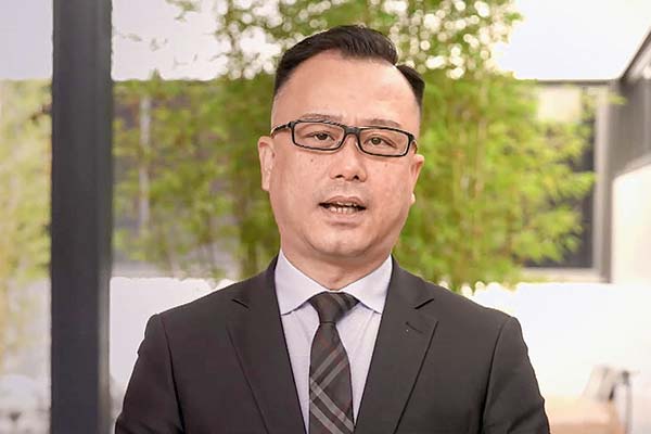 <p>Frank Ha, CEO de Tianqi</p>
