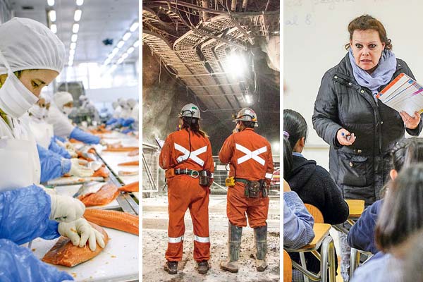 <p>Fotos: Bloomberg y Agencia Uno.</p>