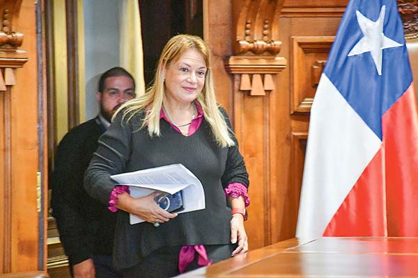 <p>La ministra Ángela Vivanco presidió la  Tercera Sala de la Corte Suprema cuando el juez Sergio Muñoz estaba de vacaciones, en julio de 2023. Foto: Agencia Uno </p>