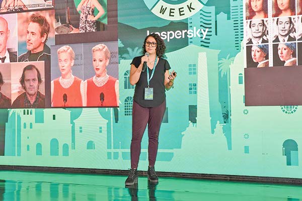 <p>María Isabel Manjarrez, investigadora senior de Seguridad del Equipo Global de Investigación y Análisis de Kaspersky.</p>