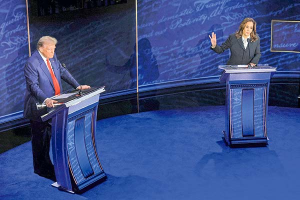Mercados resienten debate presidencial en EEUU, pero Wall Street cierra en terreno positivo por impulso de acciones de Nvidia