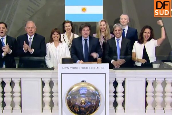 <p>Ahora en DF SUD | Javier Milei tocó la campana de la Bolsa de Nueva York en la previa a la Asamblea de la ONU</p>