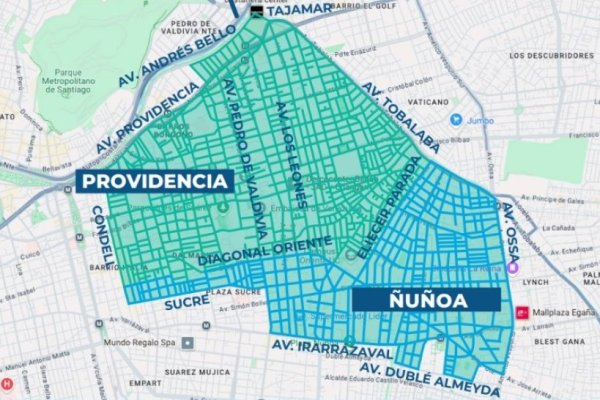 Aguas Andinas anuncia corte de suministro en sectores de Providencia y Ñuñoa este domingo y hasta la mañana del lunes