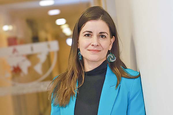 <p>Karol Fernández, vicepresidenta ejecutiva de Fiap Foto: Julio Castro</p>