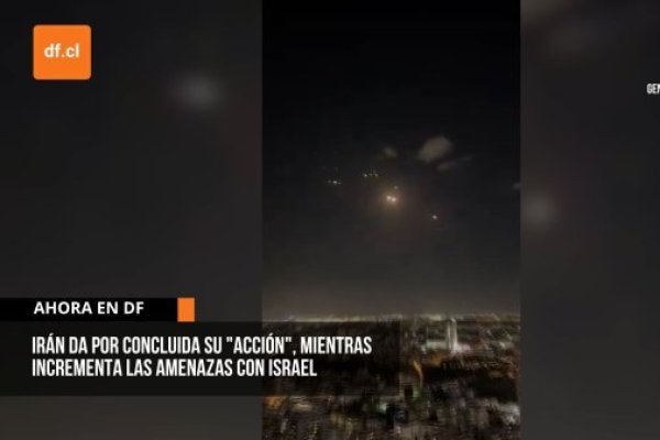 <p>Ahora en DF | Irán da por concluida su "acción", mientras incrementa las amenazas con Israel</p>