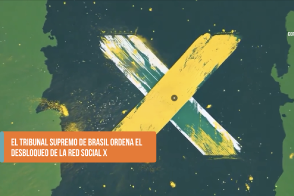 <p>Ahora en DF SUD | El Tribunal Supremo de Brasil ordena el desbloqueo de la red social X</p>