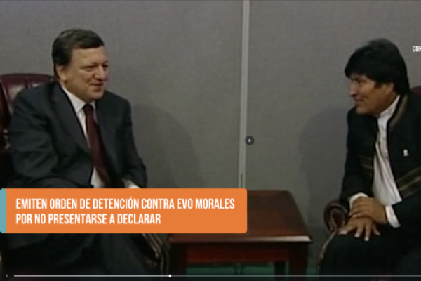 <p>Ahora en DF SUD | Emiten orden de detención contra Evo Morales por no presentarse a declarar</p>