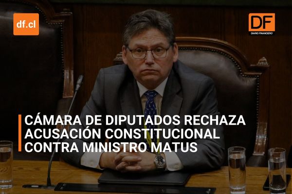<p>Ahora en DF | Cámara de Diputados rechaza acusación constitucional contra el ministro Jean Pierre Matus</p>