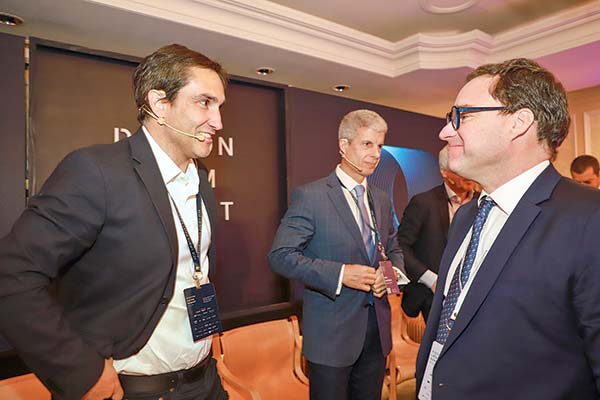 <p>Sebastián Piñera Morel junto al socio de Picton, Matías Eguiguren. Fotos: Julio Castro</p>