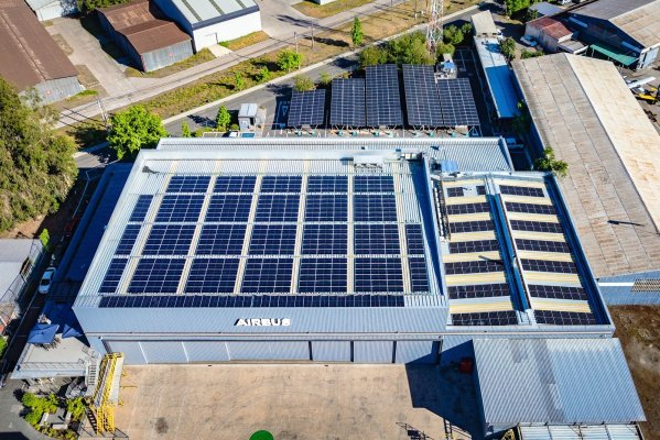 Solarity construye planta solar en instalaciones de Airbus