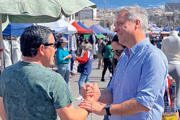 Sacha Razmilic, candidato de Chile Vamos: “Implementaremos un verdadero dispositivo de seguridad ciudadana municipal”