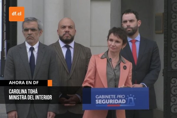 <p>Ahora en DF | Ministra Tohá por caso Monsalve: “Nos sentimos muy golpeados por esto, sentimos mucha rabia”</p>