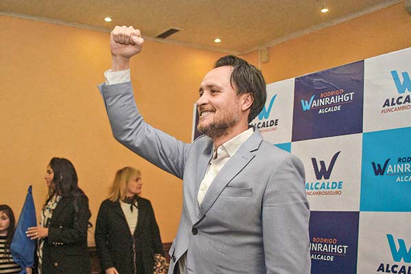 Rodrigo Wainraihgt llega a la la alcadía en Puerto Montt