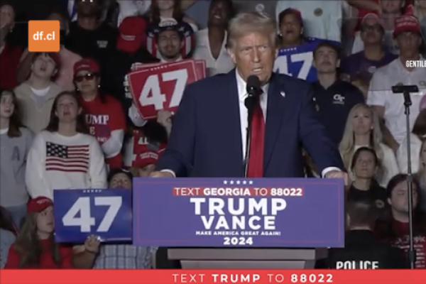 <p>Ahora en DF | Trump rechaza las críticas de Harris: "No soy un nazi, soy lo opuesto a un nazi"</p>