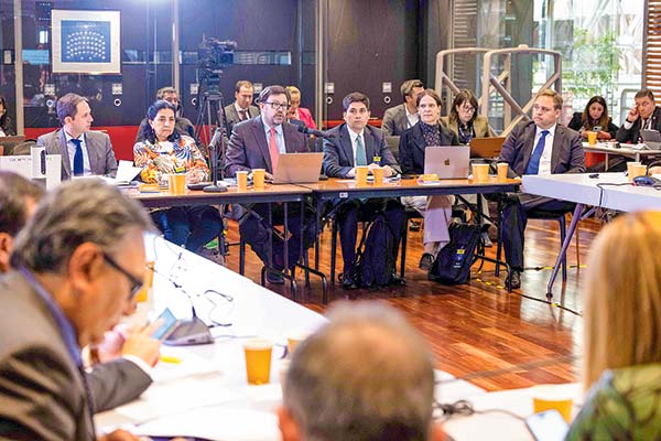 <p>El Consejo, presidido por Jorge Rodríguez Cabello, entregó un nuevo reporte al Congreso. Foto: Senado</p>