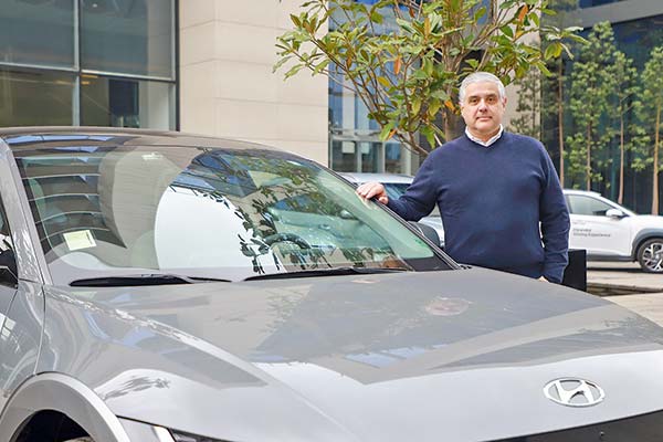 <p>Marcello Marchese, CEO de Automotores Gildemeister. Foto: Julio Castro</p>