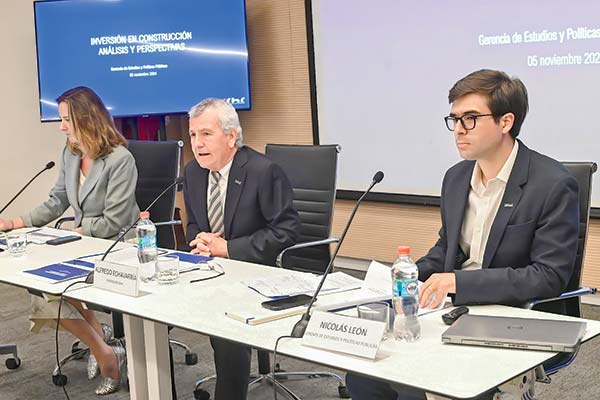 Crisis en la construcción: tras dos años de caídas en la inversión, CChC prevé alza de 4,5% en 2025