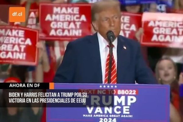 <p>Ahora en DF | Biden y Harris felicitan a Trump por su victoria en las presidenciales de EEUU</p>