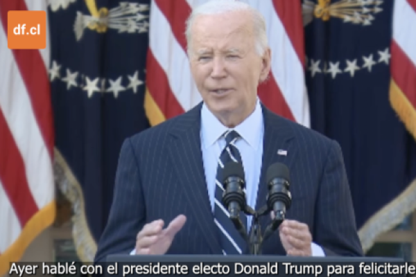 <p>Ahora en DF | Joe Biden promete una transición "ordenada": "No puedes querer a tu país sólo cuando ganas"</p>