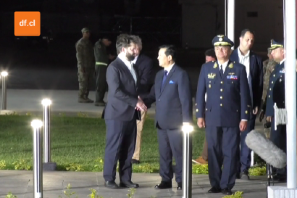 <p>Ahora en DF | La llegada del presidente Gabriel Boric a Perú para participar del foro APEC Lima 2024</p>