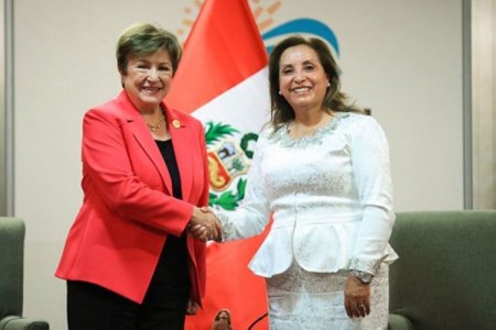 Directora gerente del FMI felicita a Perú por controlar inflación y destaca resiliencia económica