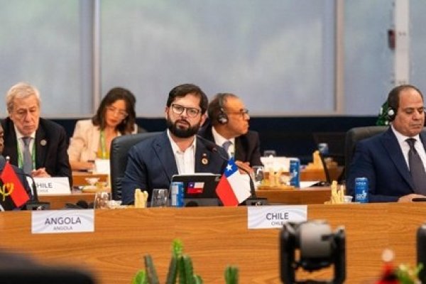 <p>Boric destaca avances para reducir la pobreza en el G20 y llama a trabajo conjunto por la migración</p>