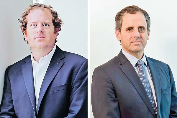 <p>Andrés Meirovich y Rodrigo Castro de Genesis Ventures.</p>