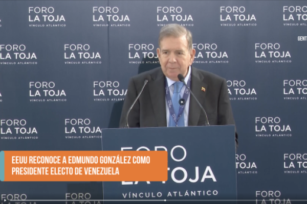 <p>Ahora en DF SUD | EEUU reconoce a Edmundo González como presidente electo de Venezuela</p>