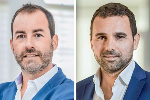 <p>Cristián Olea y Ricardo Donoso, managing partners de Manutara Ventures.</p>