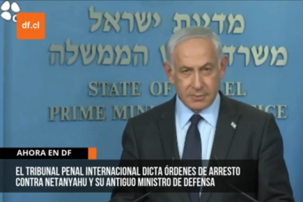 <p>Ahora en DF | La Corte Penal Internacional dicta orden de arresto contra Benjamín Netanyahu por crímenes de guerra</p>