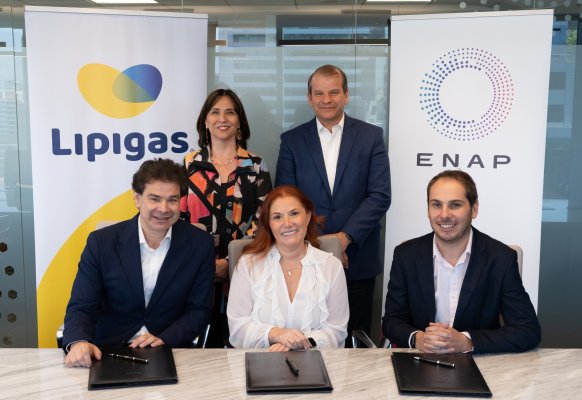 ENAP y Lipigas firman acuerdo para desarrollar en conjunto combustibles con baja intensidad de carbono
