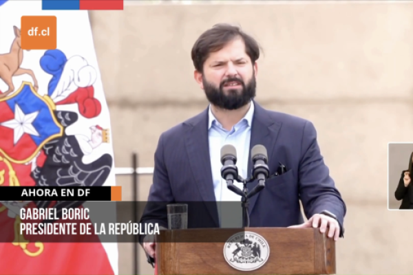 <p>Ahora en DF | Boric se refiere por primera vez a la denuncia en su contra: “Que las instituciones hagan su trabajo”</p>