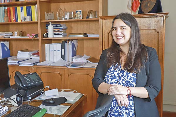 <p>Javiera Martínez, directora de Presupuestos. Fotos: Julio Castro</p>