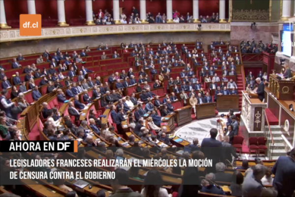 <p>Ahora en DF | Legisladores franceses realizarán el miércoles la moción de censura contra el Gobierno</p>