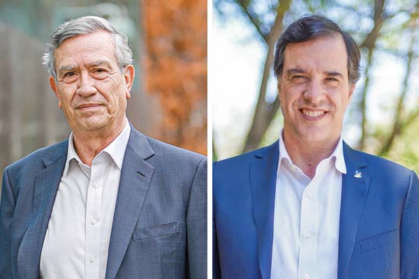 <p>Luis Enrique Yarur Rey actual presidente del directorio de Bci. Ignacio Yarur Arrasate asumirá el 1 de enero como presidente del banco. Fotos: Julio Castro y Archivo</p>
