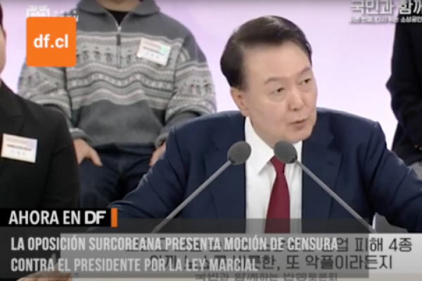 <p>Ahora en DF | La oposición surcoreana presenta moción de censura contra el presidente por la ley marcial</p>