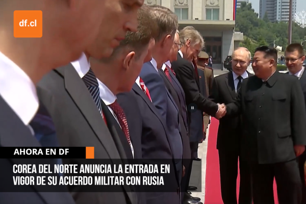 <p>Ahora en DF | Corea del Norte anuncia la entrada en vigor de su acuerdo militar con Rusia</p>