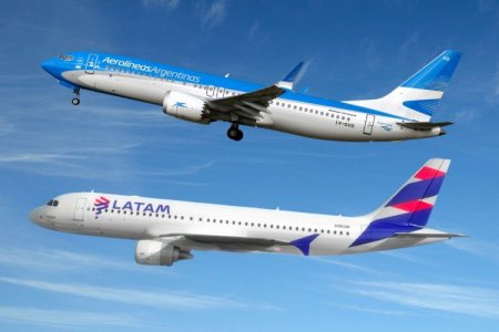 Grupo Latam y Aerolíneas Argentinas anuncian acuerdos de código compartido en todos los países en los que operan menos en Chile