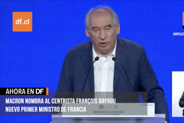<p>Ahora en DF | Macron nombra al centrista François Bayrou nuevo primer ministro de Francia</p>