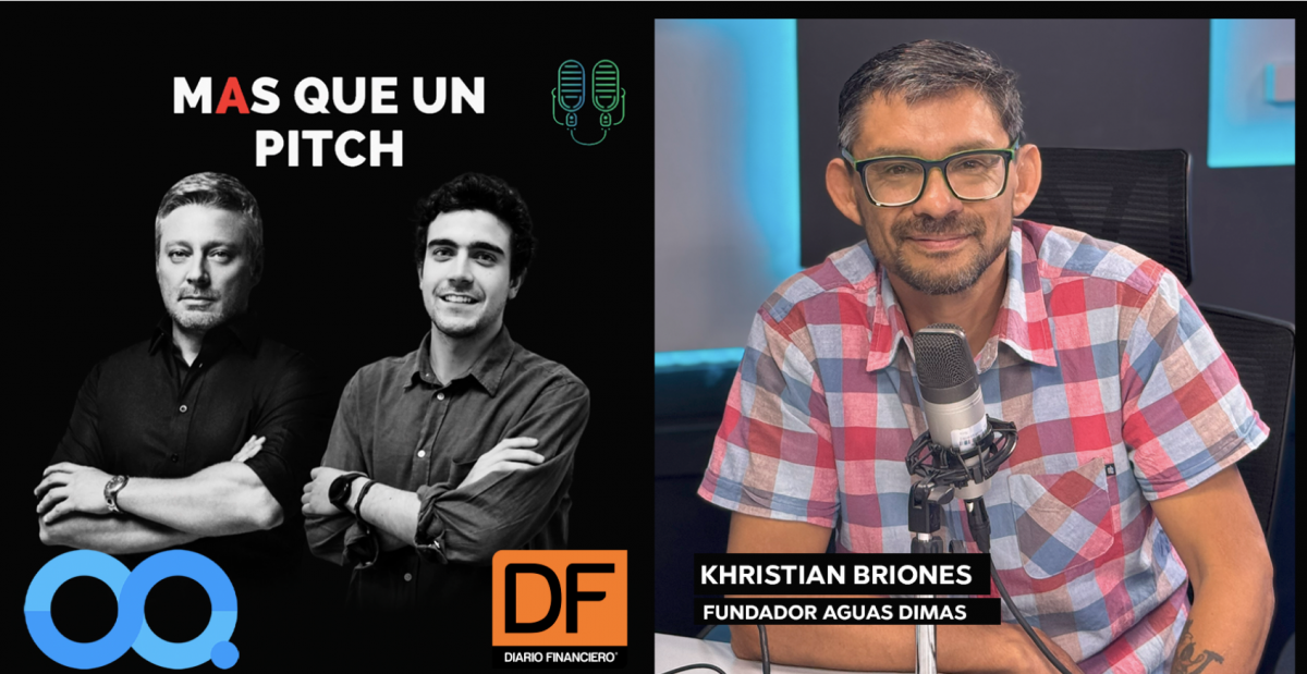 <p>🎙️ DF MAS en Infinita | Khristian Briones, fundador de Aguas Dimas: “Para mí, esto es combatir la delincuencia”</p>